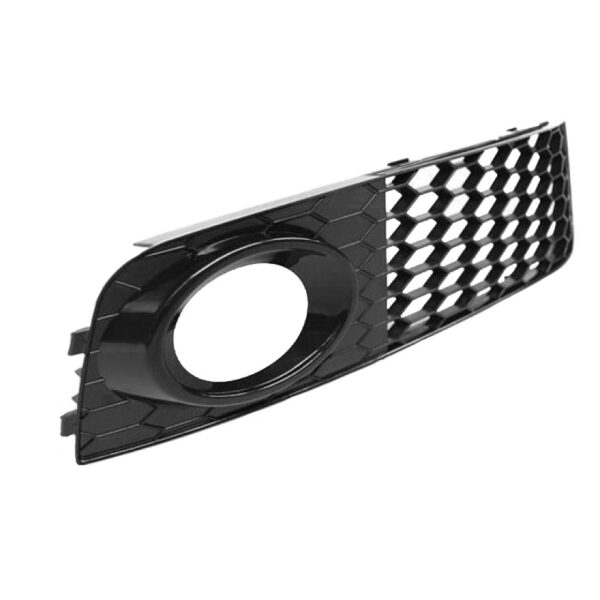 Δίχτυ Προφυλακτήρα Εμπρός Πλαινό Για Audi A4 B8 08-11 Γυαλιστερό Μαύρο Αριστερό & Δεξί 2 Τεμάχια - Image 6