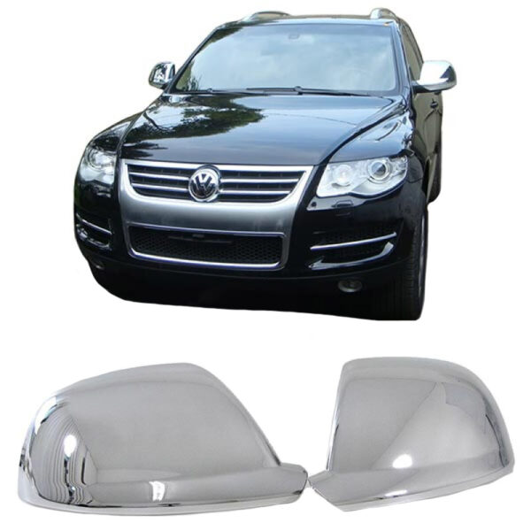 All in Point Καπάκια Καθρεφτών Για VW Touareg 7L 07-10 Χρωμίου 2 Τεμάχια 0014686