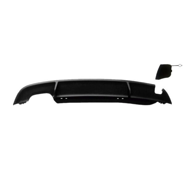 Diffuser Πίσω Προφυλακτήρα Για VW Golf VI (6) 08-12 GTI Look Με Αριστερή Τρύπα Εξάτμισης Από Abs Πλαστικό 1 Τεμάχιο - Image 2