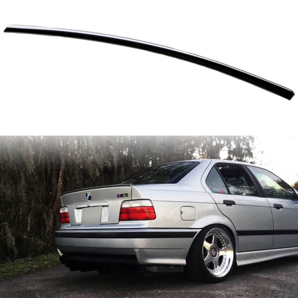 Αεροτομή Πορτ Παγκάζ Για Bmw 3 E36 90-99 Sedan Lipspoiler Από Abs Πλαστικό (Soft) - Image 4