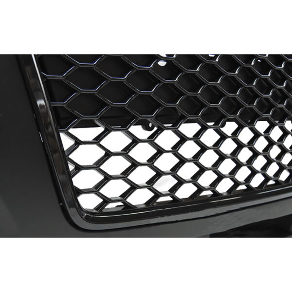 Μπροστινός Προφυλακτήρας Για Audi A3 8P 05-08 RS Look Με Μάσκα Μαύρη Γυαλιστερή - Image 5