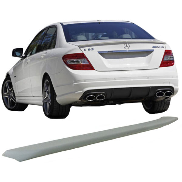 All in Point Αεροτομή Πορτ Παγκάζ Για Mercedes-Benz C-Class W204 07-14 Amg Look Lipspoiler Από Πολυουρεθάνη 0015276