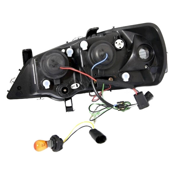 Μπροστινά Φανάρια Set Για Opel Astra G 97-04 DRL Χρωμίου H1/H1 Sonar - Image 2