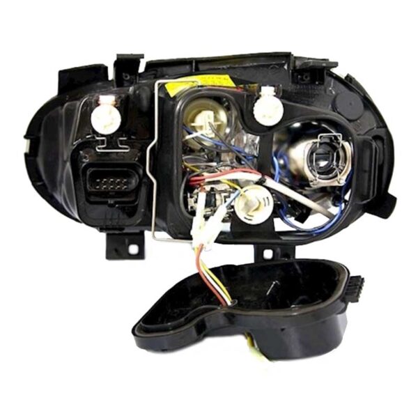 Μπροστινά Φανάρια Set Για Vw Golf IV (4) 97-03 Angel Eyes Χρωμίου H7/H7/H3 Depo - Image 3