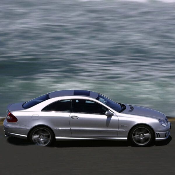 Πλαινά Μασπιέ Για Mercedes-Benz CLK-Class W209 02-09 Amg Look Από Abs Πλαστικό 2 Τεμάχια - Image 5