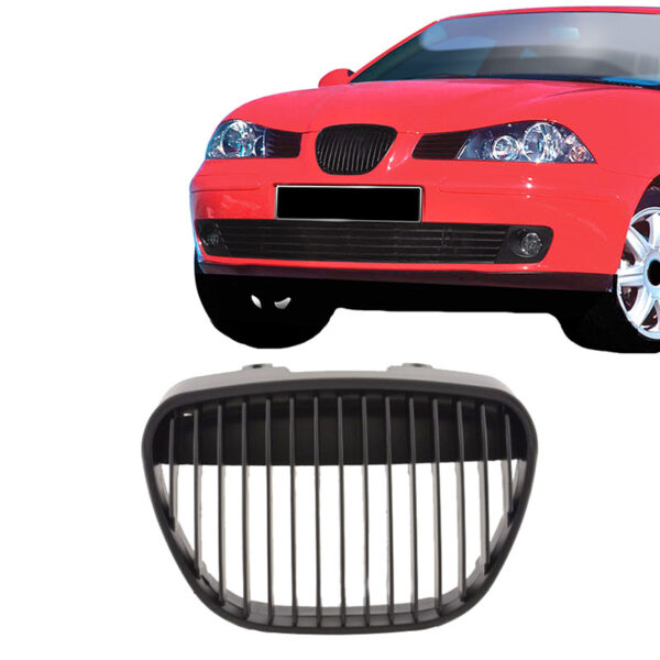 All in Point Μάσκα Για Seat Ibiza 6L / Cordoba 6L 02-08 Χωρίς Σήμα Μαύρη 1 Τεμάχιο 0016874
