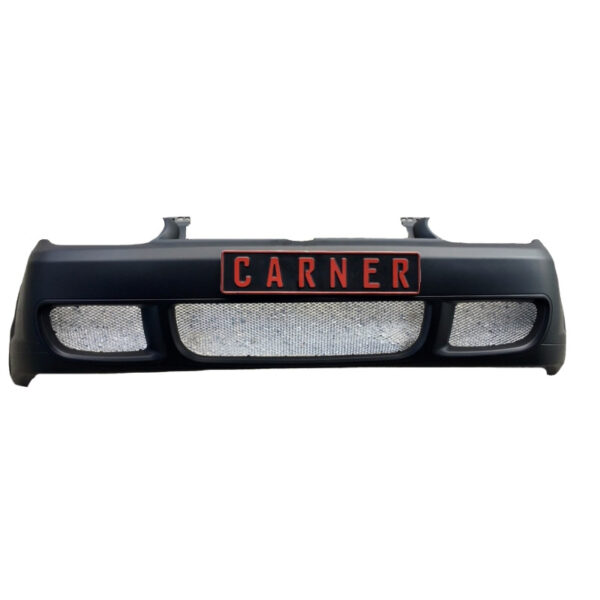 Μπροστινός Προφυλακτήρας Για VW Golf IV (4) 98-03 R32 Look Από Abs Πλαστικό Με Σίτες Αλουμινίου Made in Taiwan - Image 2