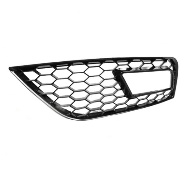 Δίχτυ Προφυλακτήρα Εμπρός Πλαινό Για Audi A4 B8 11-15 RS Look Γυαλιστερό Μαύρο Αριστερό & Δεξί 2 Τεμάχια - Image 6