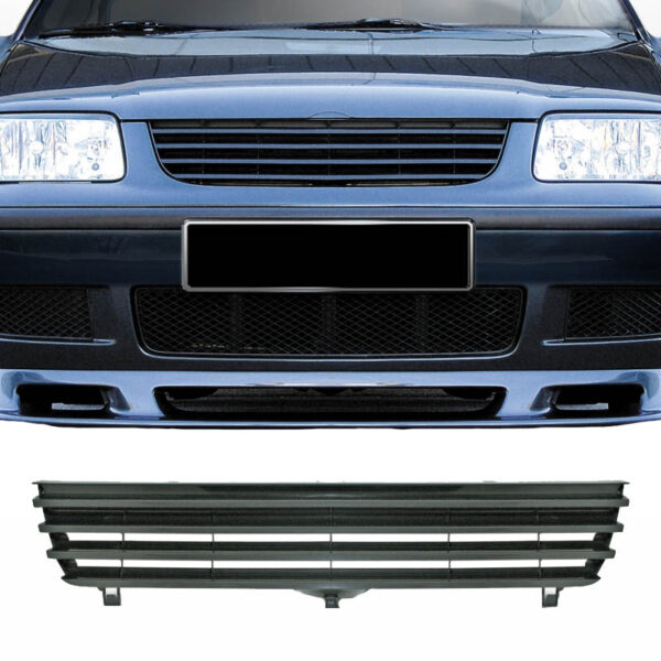 All in Point Μάσκα Για Vw Polo 6N2 99-01 Χωρίς Σήμα Μαύρη 1 Τεμάχιο 0017218