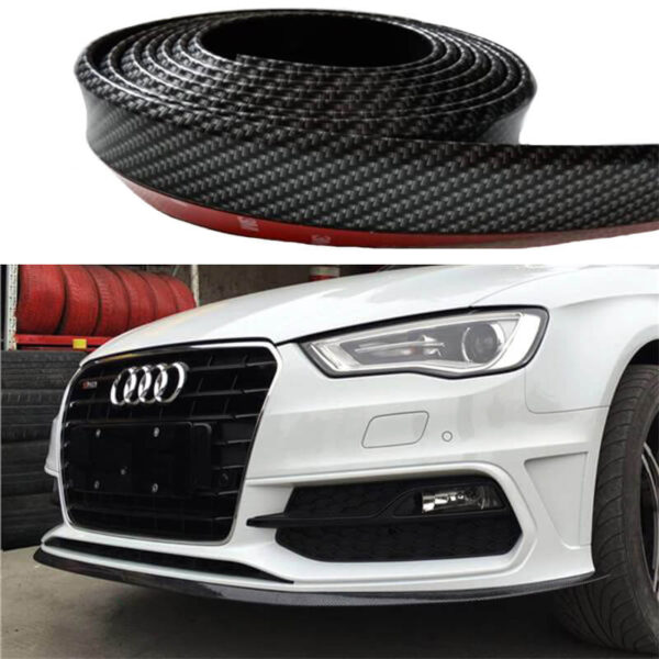 All in Point Μπροστινό Spoiler Universal Samurai Lip Safe & Style 2500mm Carbon 1 Τεμάχιο 0017539