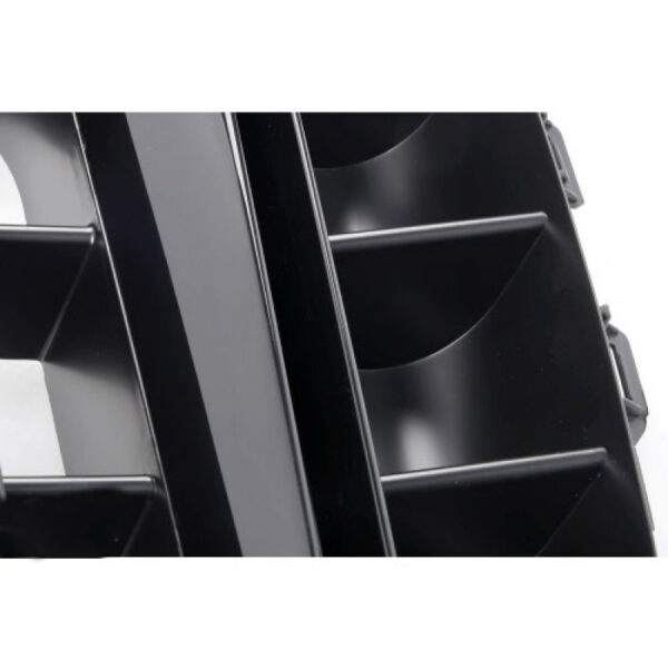 Μάσκα Για Mercedes-Benz E-Class W213 16-19 Amg Look Με Μονή Γρίλια Μαύρη 1 Τεμάχιο - Image 3