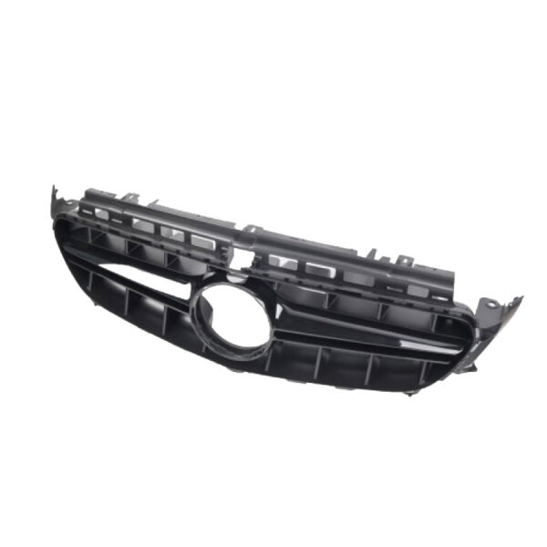 Μάσκα Για Mercedes-Benz E-Class W213 16-19 Amg Look Με Μονή Γρίλια Μαύρη 1 Τεμάχιο - Image 4