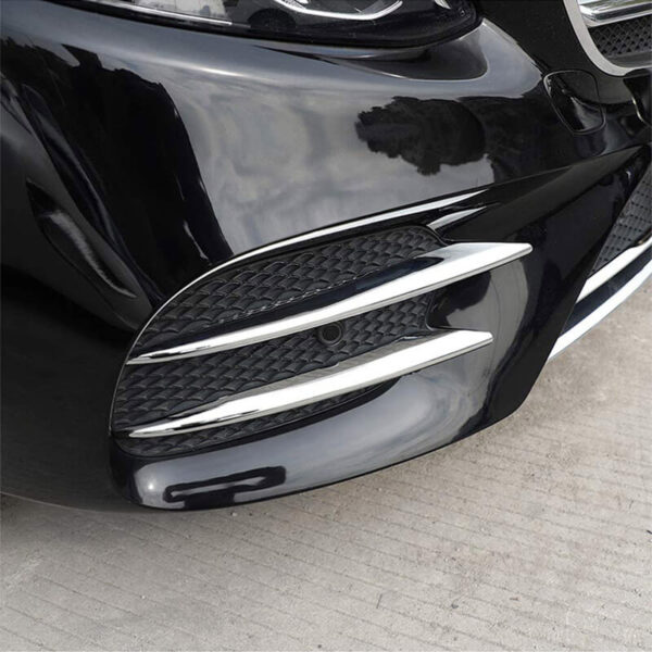 Τριμ Προφυλακτήρα Εμπρός Χρωμίου Για Mercedes-Benz E-Class W213 16+ Σετ 4 Τεμαχίων - Image 5