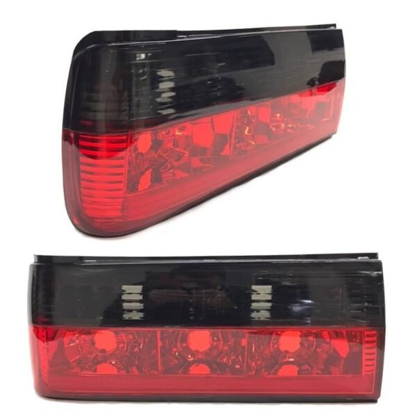 All in Point Πισινά Φανάρια Set Για Bmw 3 E30 M40 87-90 Κόκκινο/Φιμέ Carner 0018463