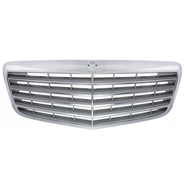 All in Point Μάσκα Για Mercedes-Benz E-Class W211 06-09 Avantgarde Χρώμιο/Ασημί 1 Τεμάχιο 0018509