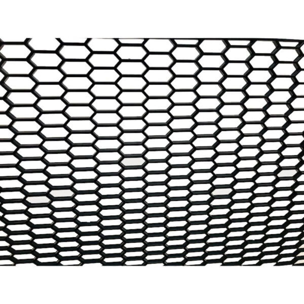 Σίτα Προφυλακτήρα Universal Πλαστική Honeycomb 120x40cm Με Τρύπα 30mm x 11mm Μαύρη - Image 3