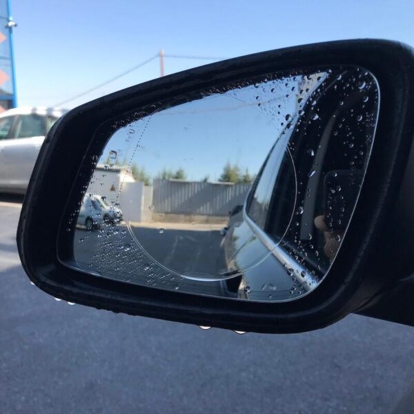Αδιάβροχες Αυτοκόλλητες Μεμβράνες Για Καθρέφτες Αυτοκινήτου 2 Τεμάχια - Image 5
