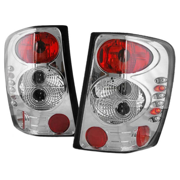All in Point Πισινά Φανάρια Set Για Jeep Grand Cherokee 99-05 WJ Χρωμίου Sonar 0018736