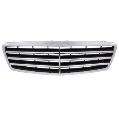 All in Point Μάσκα Για Mercedes-Benz C-Class W203 00-07 Avantgarde Χρώμιο/Μαύρο 1 Τεμάχιο 0018743