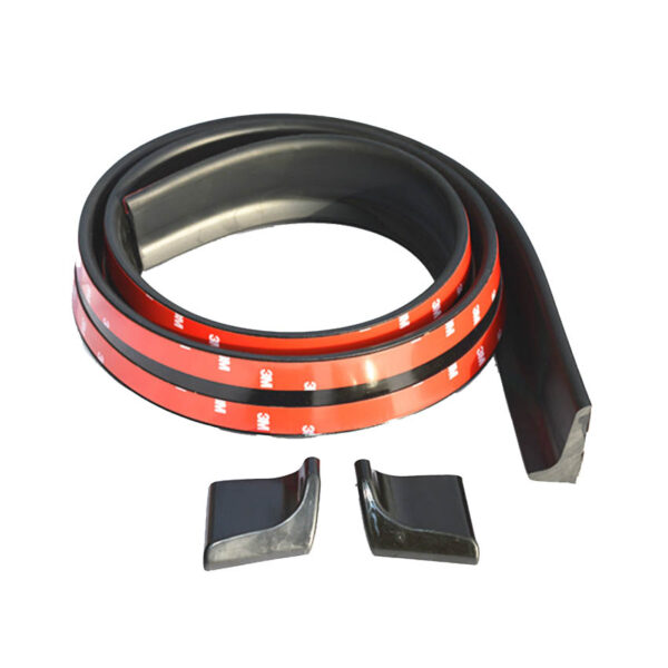 Αεροτομή Πορτ Παγκάζ Universal Lipspoiler Μαύρη 148x4cm Από Abs Πλαστικό (Soft) - Image 4