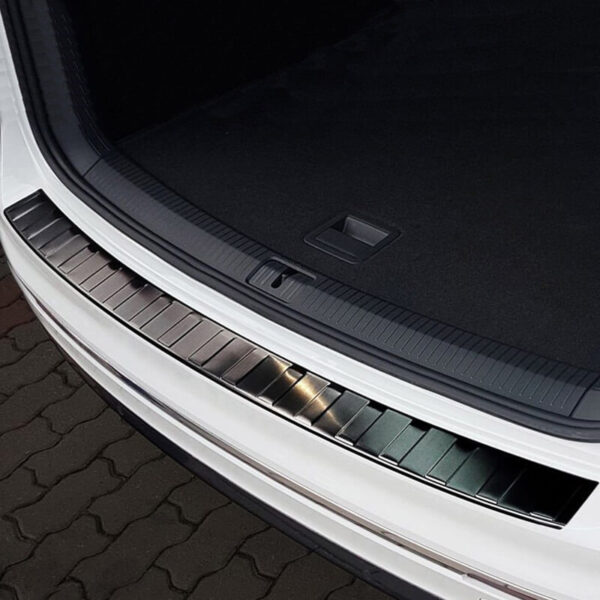 Προστατευτικό Πίσω Προφυλακτήρα Για Vw Tiguan II 15+ Από Ανοξείδωτο Ατσάλι (Steel) Μαύρο - Image 3