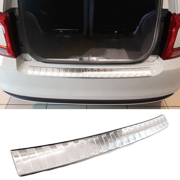 All in Point Προστατευτικό Πίσω Προφυλακτήρα Για Fiat 500 3d 15+ Από Ανοξείδωτο Ατσάλι (Steel) 0019043