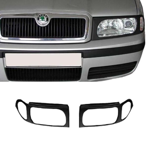 All in Point Μασκάκια Μπροστινών Φαναριών Για Skoda Octavia 4 96-04 2 Τεμάχια 0019759
