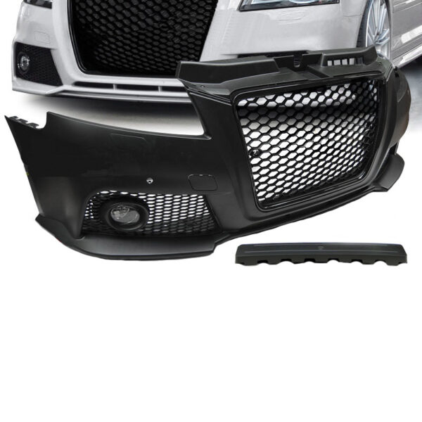 All in Point Μπροστινός Προφυλακτήρας Για Audi A3 8P 08-12 Facelift RS3 Look Με Μαύρη Μάσκα Made in Taiwan 0020606