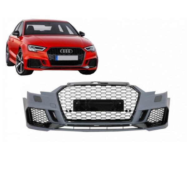 All in Point Μπροστινός Προφυλακτήρας Για Audi A3 8V 16-18 Sedan / Cabrio Facelift RS3 Look 0020816
