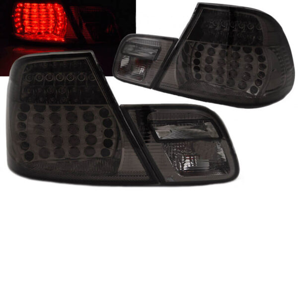 All in Point Πισινά Φανάρια Set Για Bmw 3 E46 Coupe Facelift 03-06 Led Φιμέ Eagle Eyes 0021271