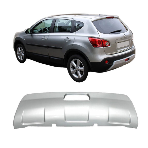 Skid Plates Προφυλακτήρων Off Road Package Για Nissan Qashqai J10 2007-2010 Ασημί 2 Τεμάχια - Image 4