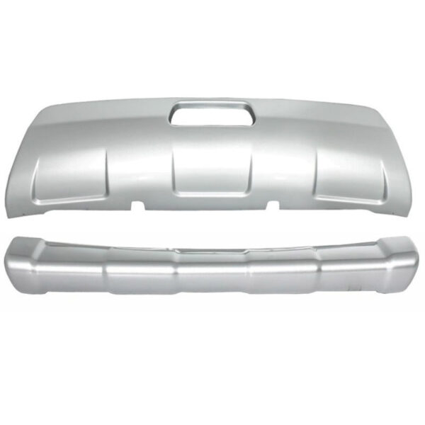 Skid Plates Προφυλακτήρων Off Road Package Για Nissan Qashqai J10 2007-2010 Ασημί 2 Τεμάχια - Image 5