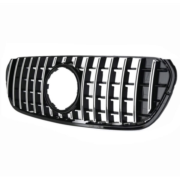 Μάσκα Για Mercedes-Benz X-Class W470 18+ GT Amg Panamericana Look Μαύρο/Χρώμιο 1 Τεμάχιο - Image 2