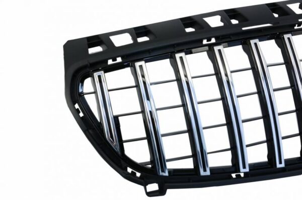 Μάσκα Για Mercedes-Benz A-Class W176 12-15 GT Amg Panamericana Look Μαύρο/Χρώμιο 1 Τεμάχιο - Image 5
