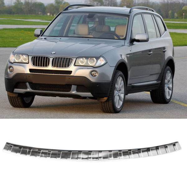 Προστατευτικό Πίσω Προφυλακτήρα Για Bmw X3 E83 06-10 Από Ανοξείδωτο Ατσάλι (Steel) - Image 2