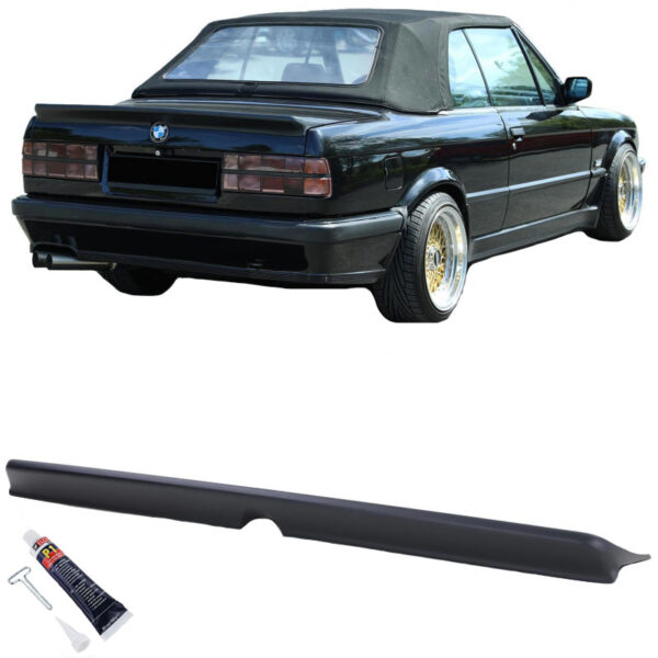 All in Point Αεροτομή Πορτ Παγκάζ Για Bmw 3 E30 82-94 M-Tech 1 Look Lipspoiler Από Abs Πλαστικό 0022016