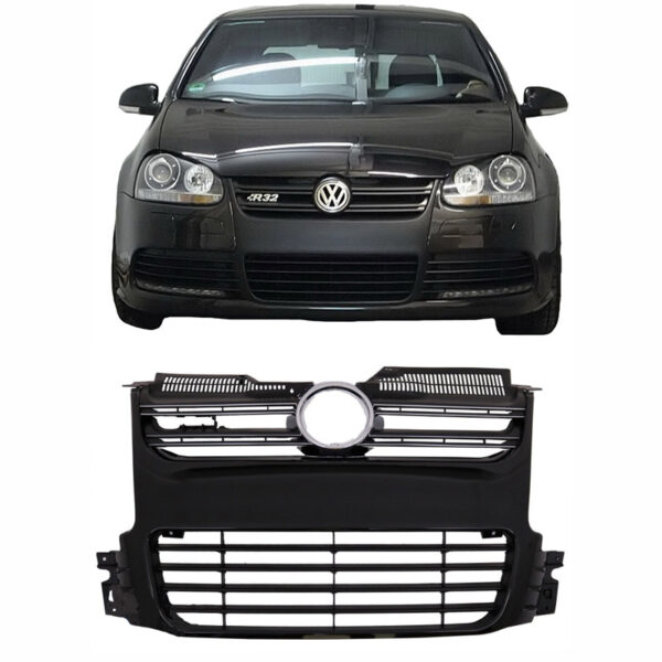 All in Point Μάσκα Για Vw Golf V (5) 03-08 R32 Look Μαύρο Γυαλιστερό 1 Τεμάχιο 0022090