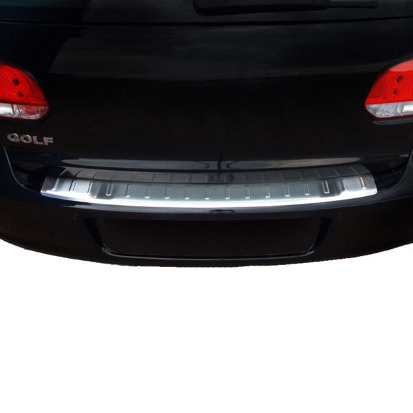Προστατευτικό Πίσω Προφυλακτήρα Για Vw Golf VI (6) 08-12 5d Από Ανοξείδωτο Ατσάλι (Steel) - Image 3