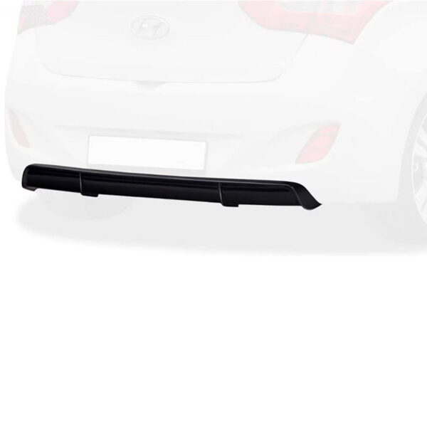 Diffuser Πίσω Προφυλακτήρα Για Hyundai i30 GD mk2 11-17 Γυαλιστερό Μαύρο Από Abs Πλαστικό RDX 1 Τεμάχιο - Image 2