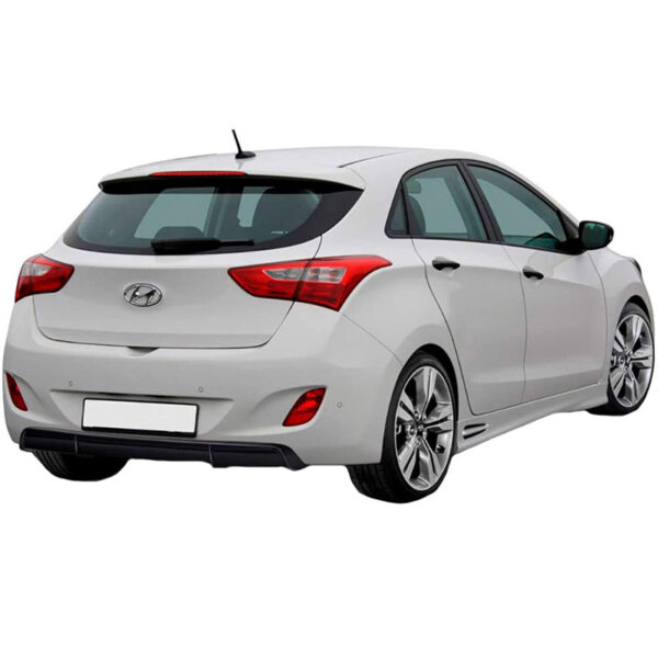 Diffuser Πίσω Προφυλακτήρα Για Hyundai i30 GD mk2 11-17 Γυαλιστερό Μαύρο Από Abs Πλαστικό RDX 1 Τεμάχιο - Image 3