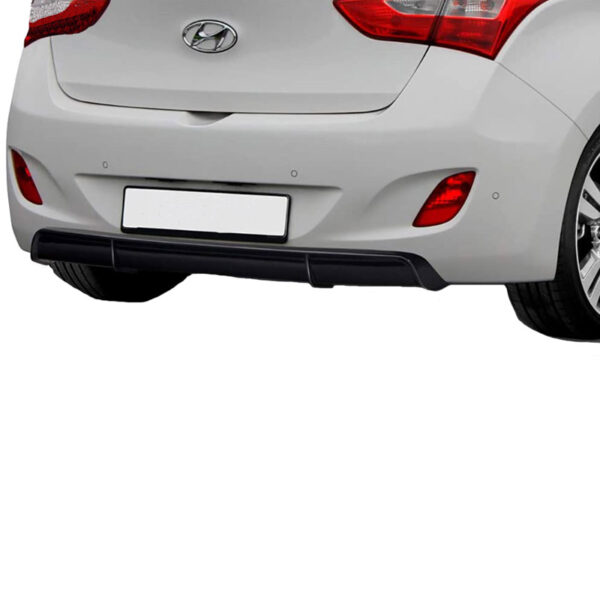 Diffuser Πίσω Προφυλακτήρα Για Hyundai i30 GD mk2 11-17 Γυαλιστερό Μαύρο Από Abs Πλαστικό RDX 1 Τεμάχιο - Image 4