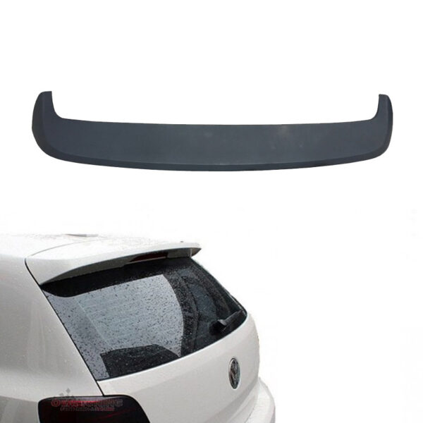 Αεροτομή Οροφής Για Vw Polo 6R R-Look Με Πλαινά 3 Τεμάχια Από Abs Πλαστικό - Image 2