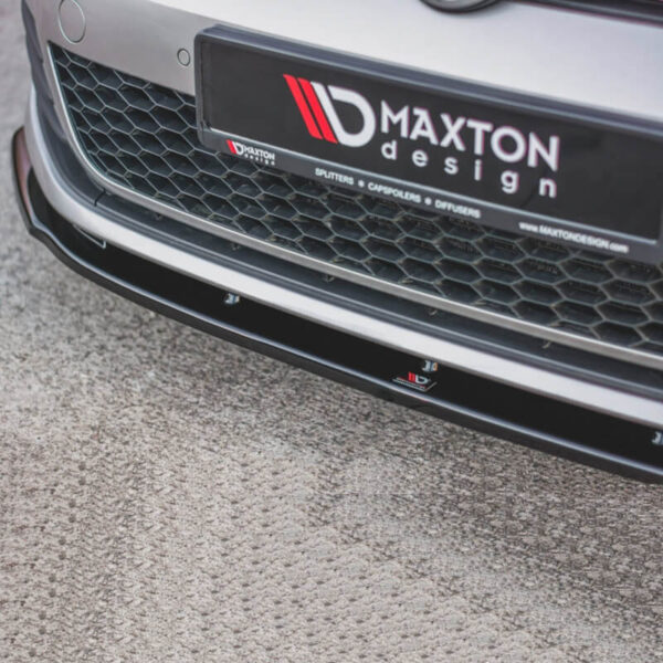 Μπροστινό Spoiler Για VW Golf VII (7) 12-17 GTI Έκδοση Glossy Black - Image 5