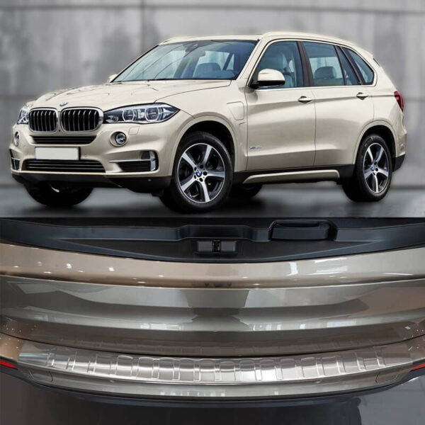Προστατευτικό Πίσω Προφυλακτήρα Για Bmw X5 F15 13-18 Από Ανοξείδωτο Ατσάλι (Steel) - Image 5