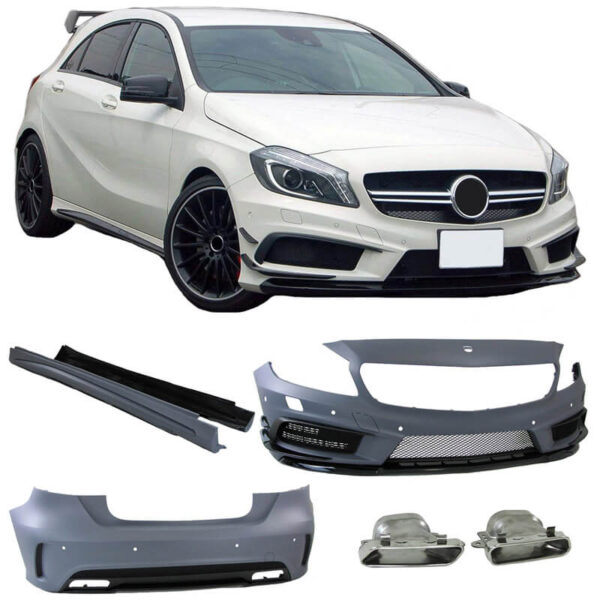 All in Point Body kit Για Mercedes-Benz A-Class W176 12-18 A45 Amg Look 0023067