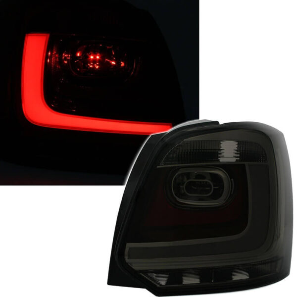 All in Point Πισινά Φανάρια Set Για Vw Polo 6R 09-14 Led Bar GTI Look Φιμέ Eagle Eyes 0023208