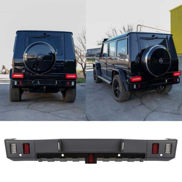 Πισινός Προφυλακτήρας Για Mercedes-Benz G-Class W461/W463 90-15 G55/G65 Brabus - Image 6