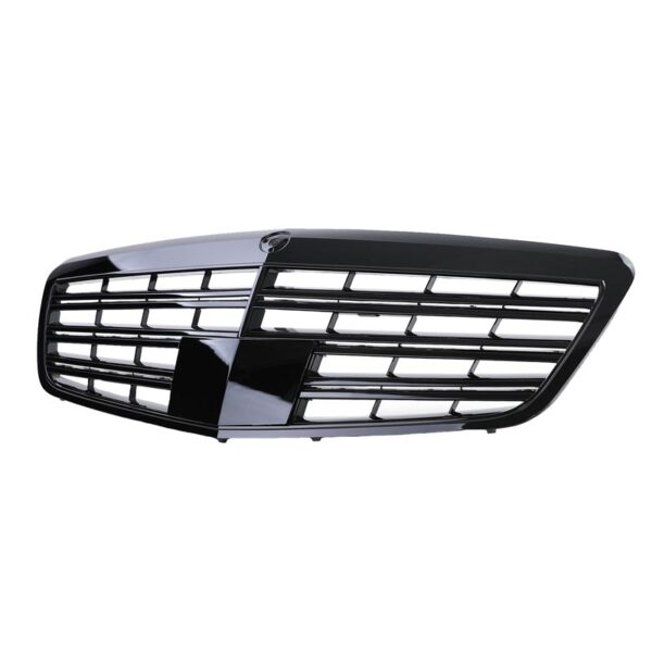 Μάσκα Για Mercedes-Benz S-Class W221 09-13 S63 S65 Amg Look Γυαλιστερό Μαύρο 1 Τεμάχιο - Image 2