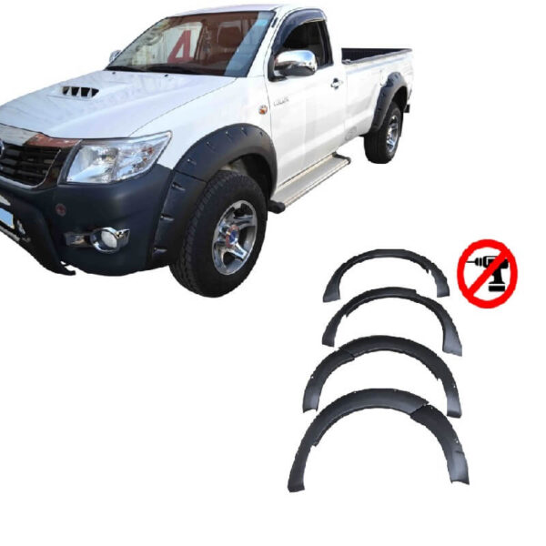 All in Point Φτερά Τροχών Για Toyota Hilux Vigo 05-15 6 Τεμάχια 0025099