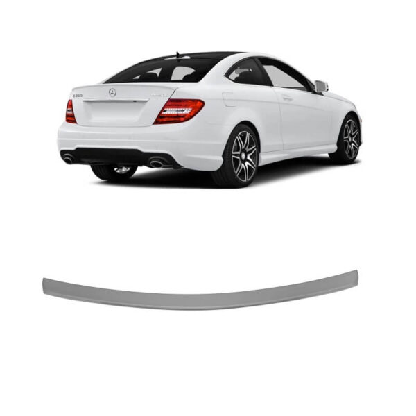 All in Point Αεροτομή Πορτ Παγκάζ Για Mercedes-Benz C-Class W204 Coupe 07-14 Amg Look Lipspoiler Από Abs Πλαστικό 0025382